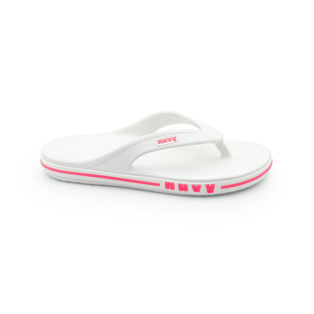 NUVY  WAVE BAND BRANCO/PINK