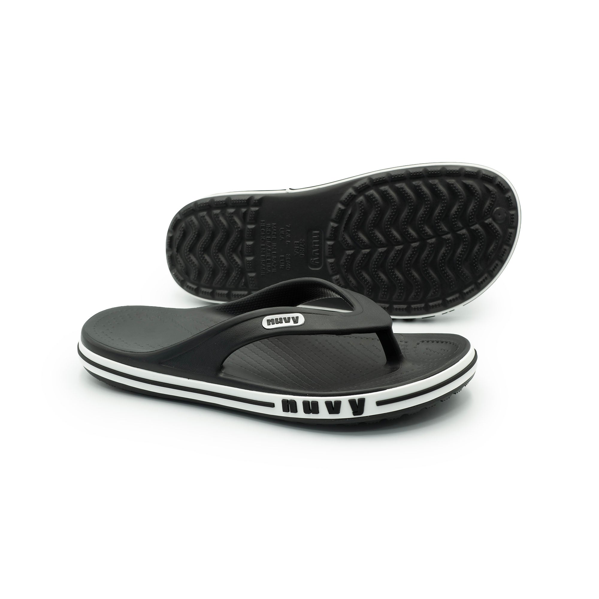 NUVY  WAVE BAND PRETO/BRANCO